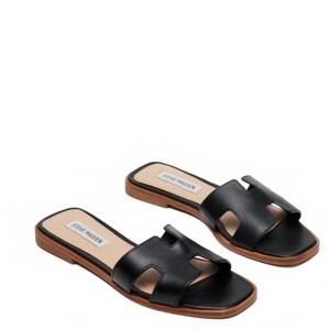NEW STEVE MADDEN women's hadyn sandal in black